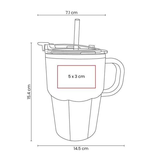 taz-080_2 de tamaño mediano Taza bursa